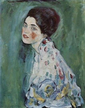 Portrait d’une dame Gustav Klimt Peinture à l'huile